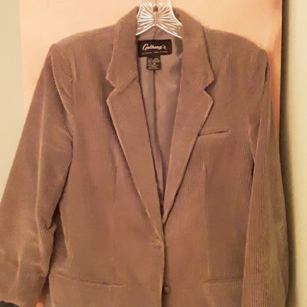 Corduroy blazer